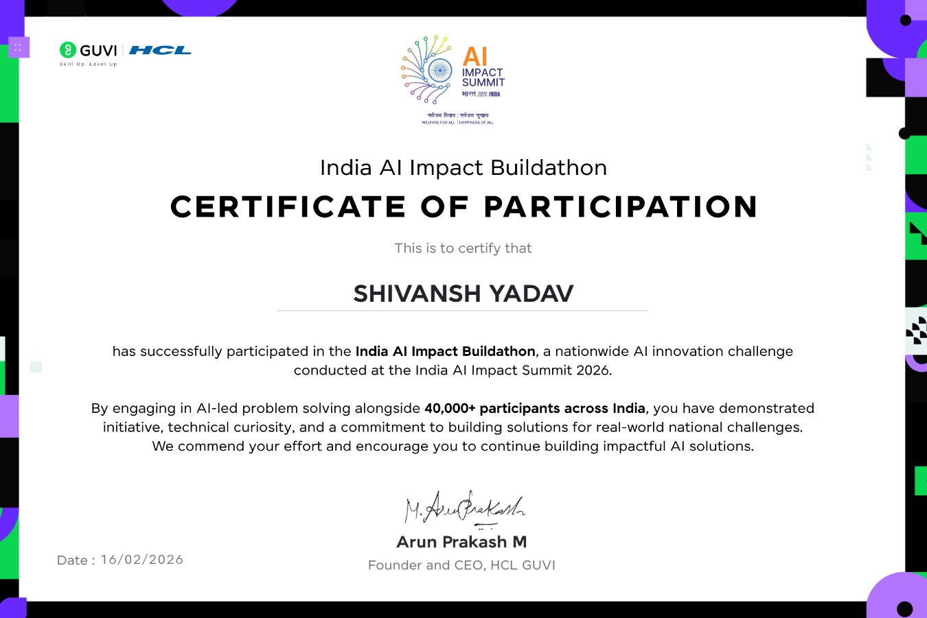 HCL x GUVI Hackathon